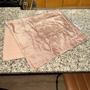 West Elm 100% silk front pillow case cover
 36” x 20” NWOT